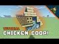 Minecraft Chicken Coop Build
