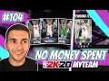 NBA 2K20 MYTEAM DIAMOND STEPH CURRY AND NEW MOMENTS OF THE WEEK CARDS!! | NO MONEY SPENT #104