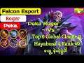 Peka Roger Vs Top 6 Global Claude ရဲ့ Hayabusa နဲ့ Rank မှာ ဆုံခဲ့တဲ့ပွဲ I Mobile Legends Myanmar