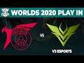 PSG Talon vs V3 Esports - Worlds 2020 Play In Day 3 - PSG.T vs V3