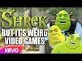 Shrek but it's just weird video games