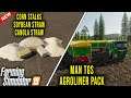 STRAWME [NEW TYPES OF STRAW] - MAN TGS AGROLINER PACK - Farming Simulator 19 Mods #46 | Radex