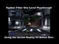 Syphon Filter One Level Playthrough using the Action Replay V2 Ps2 Bonus Disc for Ps1 :D