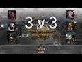 Warhammer 40k Dawn of War 2 - 3v3 | RedRe Venge + Paranoid + Piluco [vs] PYTHONS + Noisy + oLev