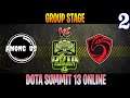 Among Us vs Cignal Ultra Game 2 | Bo2 | Group Stage DOTA Summit 13 | DOTA 2 LIVE