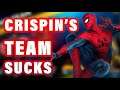 CRISPIN'S TEAM SUCKS! | Worst Team Version 2! ► Marvel Ultimate Alliance 3