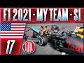 F1 2021 My Team | Změna Regulí je Tady! Masivní Kolize ve Velké Ceně USA | #17 | CZ Let's Play (S1)
