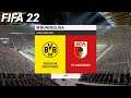 FIFA 22 - Borussia Dortmund vs. FC Augsburg - Bundesliga | PS4