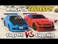 GTA 5 ONLINE - ELEGY RH7 VS ELEGY RH8 (WHICH IS FASTEST?)