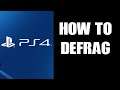 How To Defrag Your PS4 Hard Drive & Rebuild The Database - Speed Up Your Playstation!