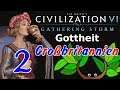 Let's Play Civilization VI: GS auf Gottheit 2 - Challenge: Großbritannien [Deutsch]