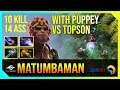 MATUMBAMAN - Monkey King | with Puppey | vs Topson | Dota 2 Pro Players Gameplay | Spotnet Dota2