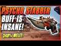 NEWLY BUFFED PSYCHO STABBER IS NOW TOP TIER! (*340% Melee!*) | Borderlands 3 | Hotfix Weapon Buff
