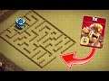 ONE TROOP vs LEVEL 1 MAZE BASE 2.0!! - Clash Of Clans