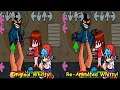 Original VS Re-Animated Whitty (VS Whitty / Overhead) - Friday Night Funkin Mod