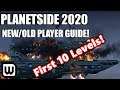 Planetside 2 Beginner Guide & Gameplay (Walkthrough Level 1-10)