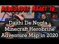 Renegades React to... @DaithiDeNogla - Minecraft Herobrine Adventure Map in 2020