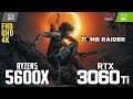 Shadow of the Tomb Raider on Ryzen 5 5600x + RTX 3060Ti 1080p, 1440p, 2160p benchmarks!