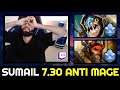 SUMAIL 7.30 Anti Mage Hard Game vs Counterpick — STREAM with FACECAM