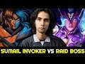 SUMAIL Mid Invoker — Hard Game vs Raid Boss Luna