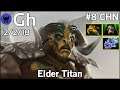 Support Gh [Liquid] plays Elder Titan!!! Ward spots shown! Dota 2 7.22