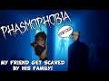 Teaching New Ghosthunters How To Play Phasmophobia & My Friend's Family Scares Him! | Funny Moments