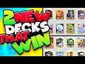 These TWO NEW DECKS are WINNING!! // CLASH ROYALE
