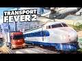 TRANSPORT FEVER 2 #1: Bau der ersten EISENBAHNSTRECKE! | Gameplay der Eisenbahn-Simulation