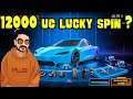 12000 UC Lucky Tesla Spin || Diamond Tesla Hac*er Killed Us  #PassionOfGaming #POG Must Watch End !!