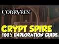 Code Vein Crypt Spire 100% Exploration Guide