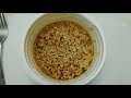 Food and Home test Shows Nongshim bowl noodle soup hot & spiey flavour