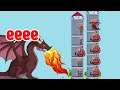 Hero Castle War Max Levels Gameplay Walkthrough (iOS, Android) #shorts Ep359