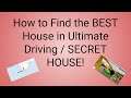 How to Find the BEST House in Ultimate Driving / SECRET HOUSE!
