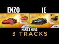 Max Enzo Vs Max IE, Which is the best LP B class car ?, 3 Track Showdown, Asphalt 9