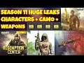 *NEW* SEASON 11 HUGE LEAKS + CHARACTERS + WEAPONS + CAMO | COD MOBILE S11 LEAKS