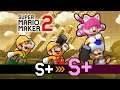 🔵 No Webcam! | Super Mario Maker 2 - Multiplayer Versus S+ Rank! [#78]