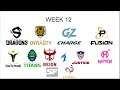 Overwatch League Season 4 Week 12 Predictions (Overwatch League)