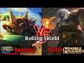 Rammus Vs Baxia Most Relevant Rollling Shield Tank | Wild Rift League of Legends | Mobile Legend