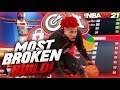 REVEALING MY RARE DEMIGOD POWER FORWARD BUILD! HOW TO CREATE THE BEST FORWARD BUILD IN NBA 2K21!!