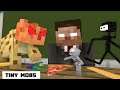 TINY MONSTER MOBS PIZZA DELIVERY & COW BREWING (FUNNY ANIMATION)