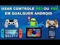 USAR CONTROLE PS3 OU PS4 SEM FIO EM QUALQUER ANDROID BLUETOOTH