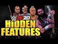 WWE 2K20 - HIDDEN FEATURES! You Might Not Know (Unique Animations, Specials, Unmasking & More)