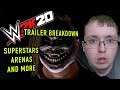 WWE 2K20 Trailer Breakdown w/The Head! - Arenas, Superstars, Animations and More!