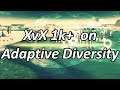 XvX 1k+  on Adaptive Diversity Supreme Commander: Forged Alliance Forever