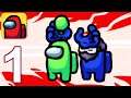 AMONG US - Walkthrough Gameplay Part 1 - INTRO (iOS Android)