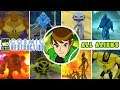 BEN 10 Ultimate Alien: Cosmic Destruction ALL ALIENS