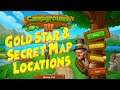 Campgrounds 4 - Level 4 Gold Star PLUS Secret Map Location