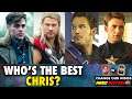 Chris Pine vs Chris Hemsworth vs Chris Pratt vs Chris Evans - Who's The Best?