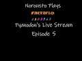 Factorio - Pyanodons - Live Stream 5 - Red Science & More Resources Part 1