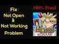How to Fix Yu-Gi-Oh! Duel Links Not Working Problem Android & Ios - Not Open Problem Solved